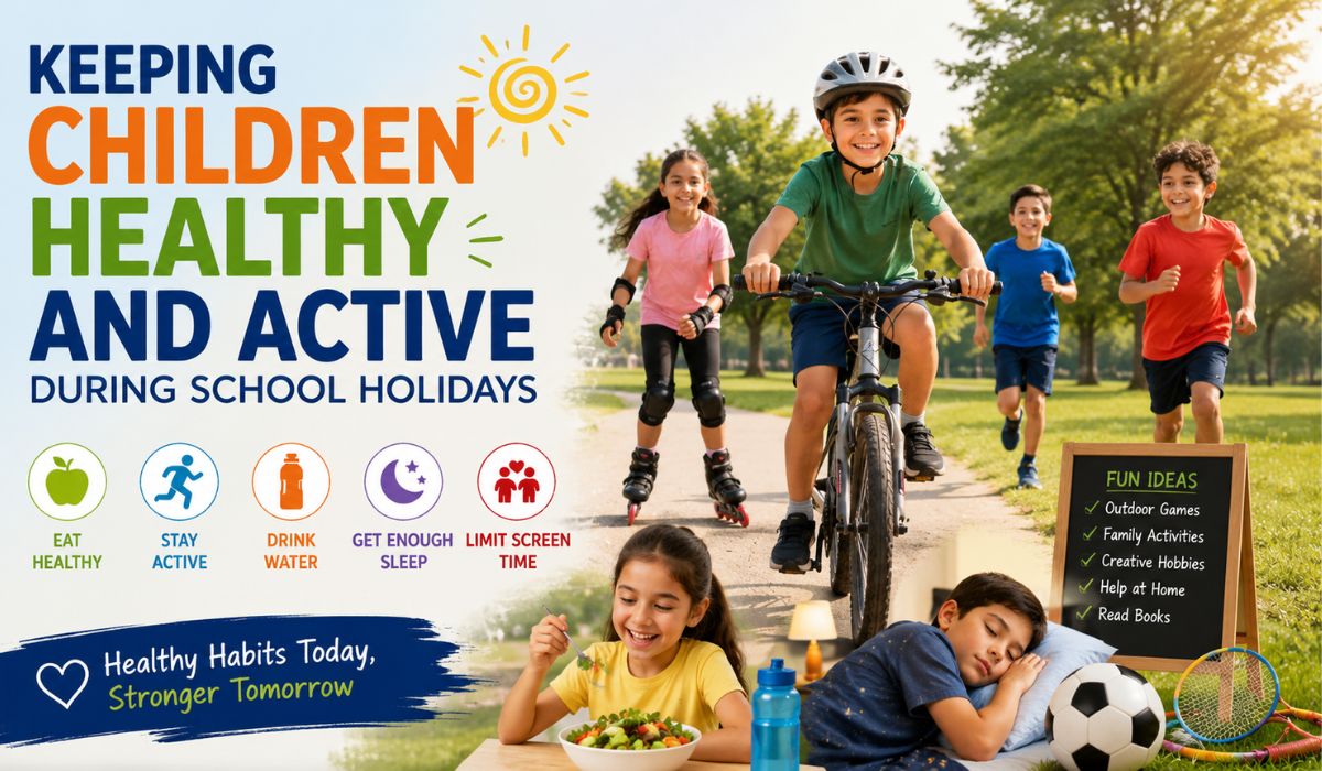 Keeping Children Healthy and Active During School Holidays